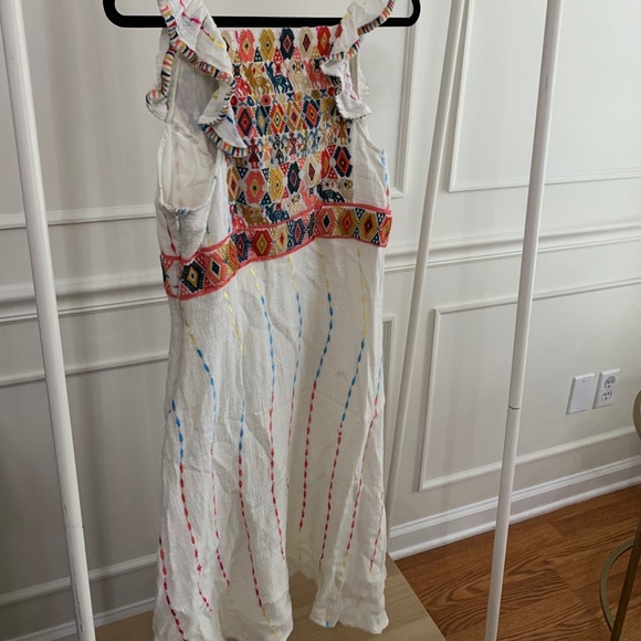 Embroidered Spanish Inspired Dress - Picture 1 of 4